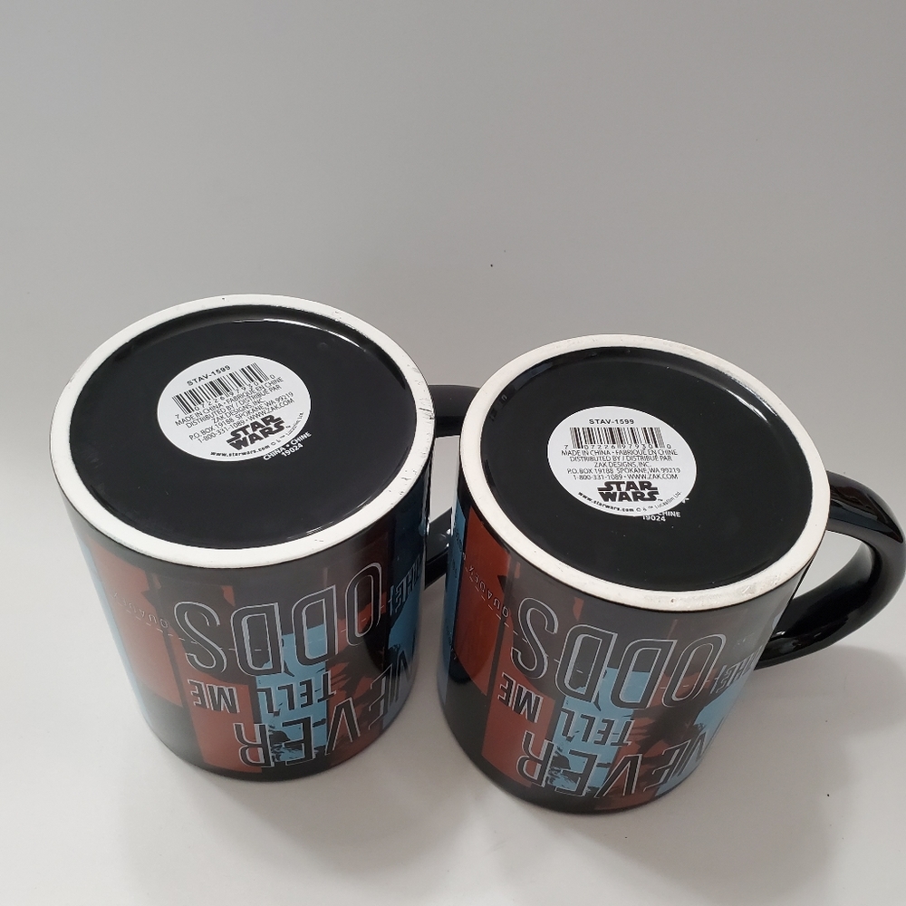 Set 2 Star Wars Millenium Falcon Coffee Mug - Picture 5 of 5